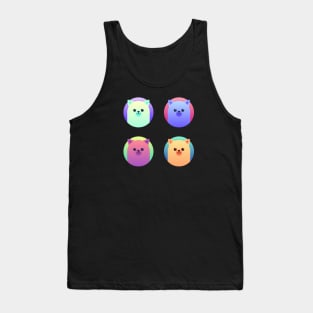 Gradient Cats Tank Top